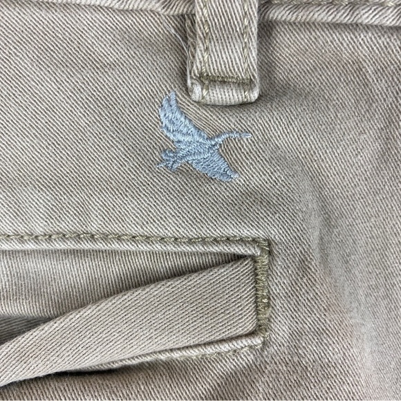 EDDIE Bauer Tan Boyfriend Fit Mid Rise Pants Size 14 - Picture 11 of 12